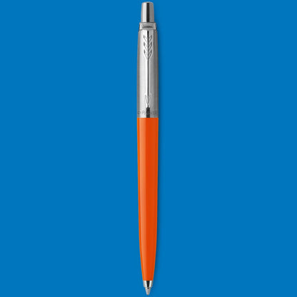 Parker Jotter Originals Orange Chrome Colour Trim Ballpoint Pen Blister