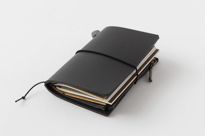 TRAVELER'S COMPANY Traveler's Notebook Card Size 20th Anniversary Set Black