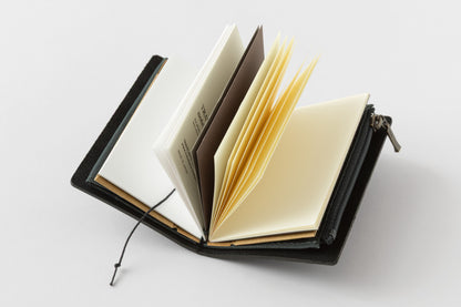 TRAVELER'S COMPANY Traveler's Notebook Card Size 20th Anniversary Set Black