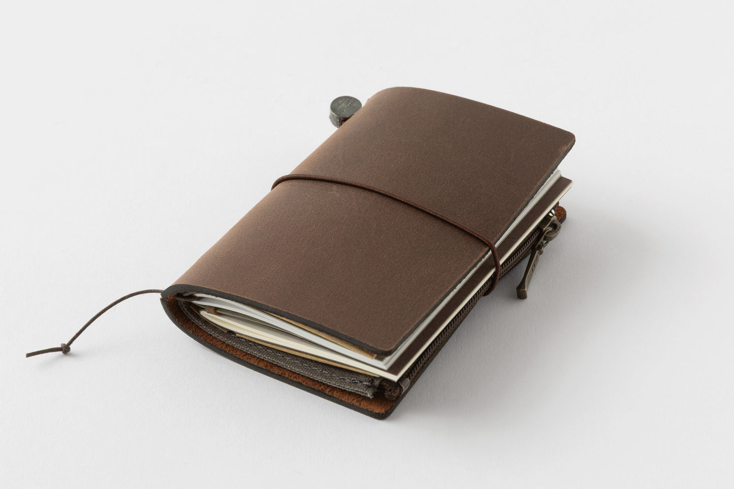 TRAVELER'S COMPANY Traveler's Notebook Card Size 20th Anniversary Set Brown