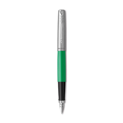 Parker Jotter Originals Green Chrome Colour Trim Fountain Pen M