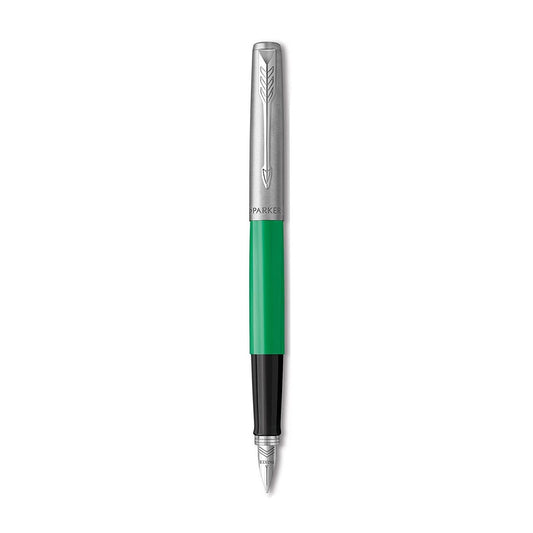 Parker Jotter Originals Green Chrome Colour Trim Fountain Pen M