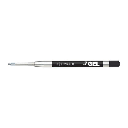 Parker Originals Gel refill, medium tip 0.7 mm, black ink, blister of 2