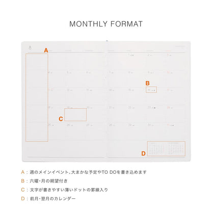 HIGHTIDE 2027 Diary Lepre B6 Free