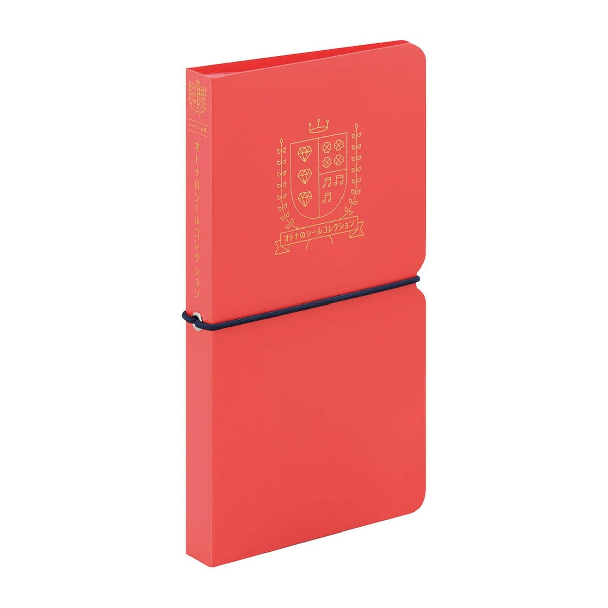 KING JIM Sticker File - Red