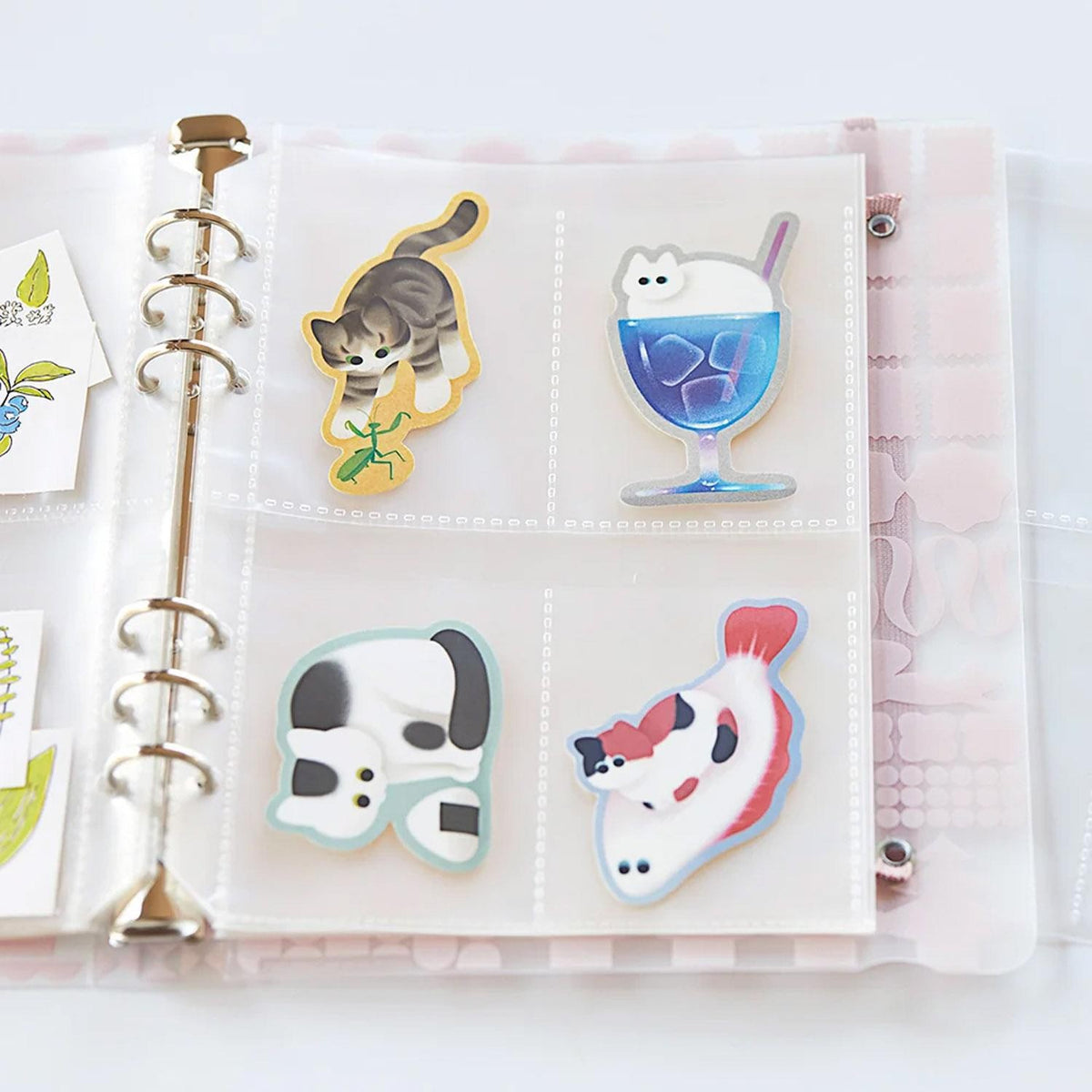 KING JIM Sticker Binder File