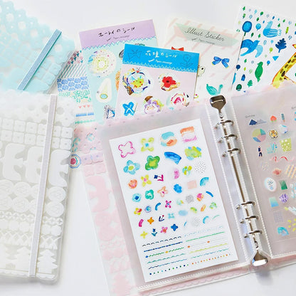 KING JIM Sticker Binder File