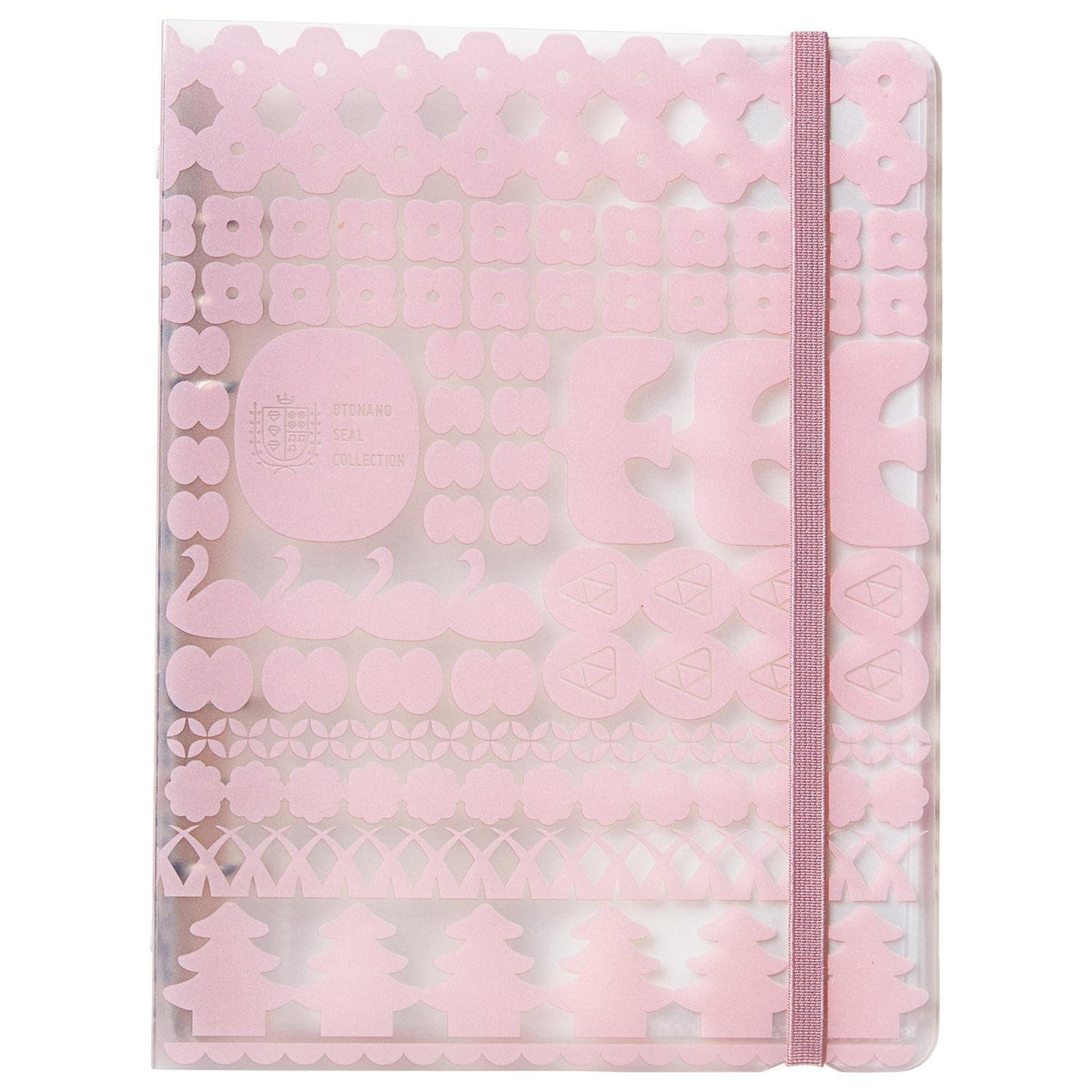 KING JIM Sticker Binder File - Pink