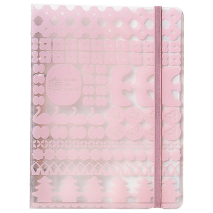 KING JIM Sticker Binder File - Pink