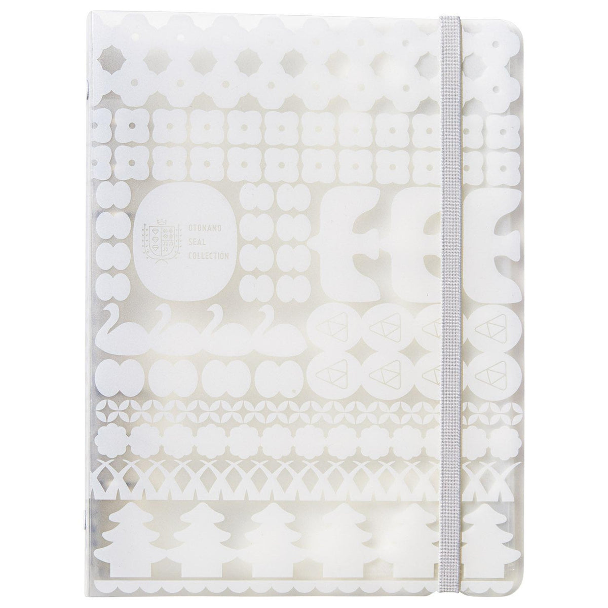 KING JIM Sticker Binder File - White