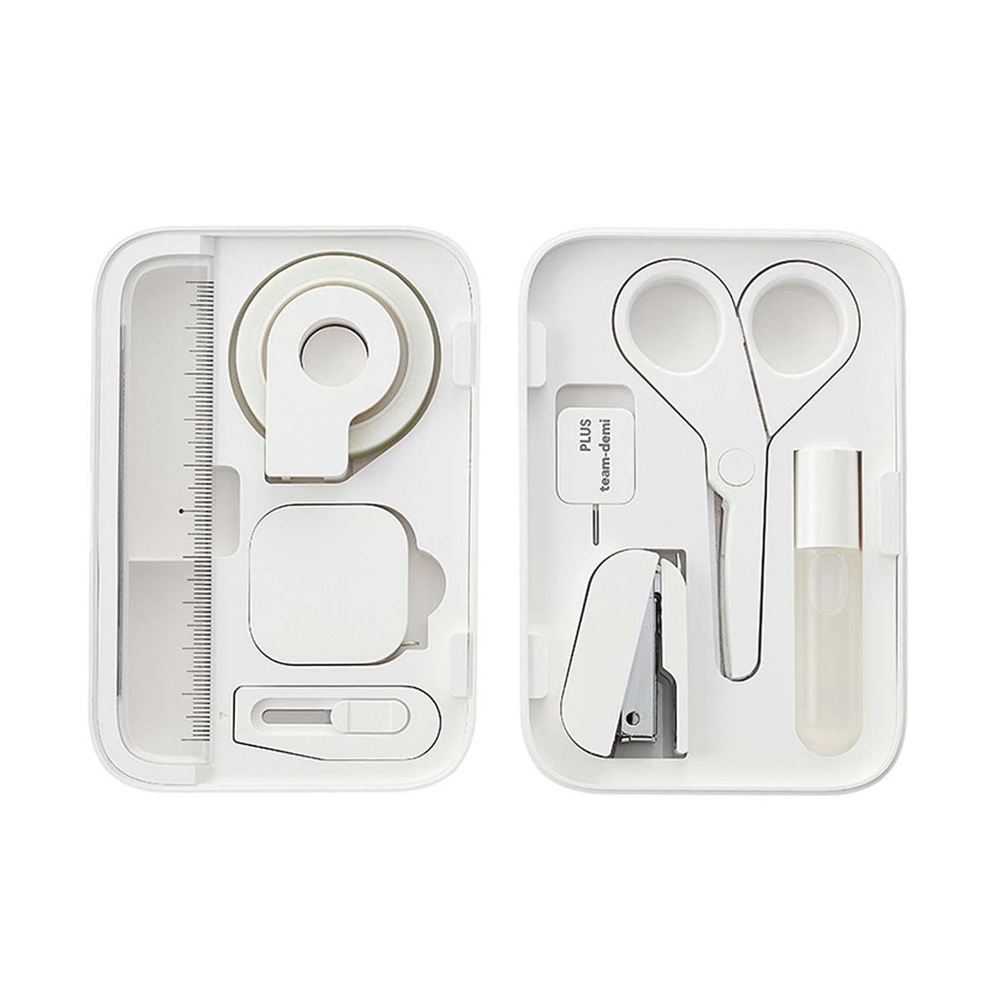 TEAM-DEMI Stationery Set WHITE