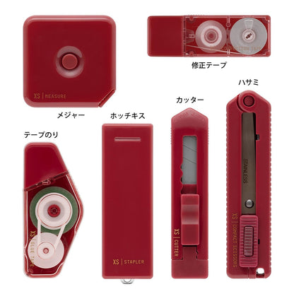 XS Stationery Kit Dark Red