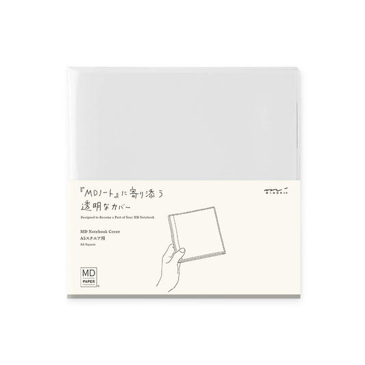 MD Notebook Cover Clear for (A5 Square)