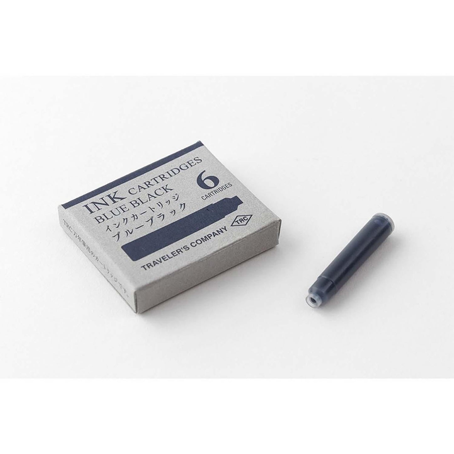 TRC BRASS Cartridge for Brass Fountain Pen Blue-Black