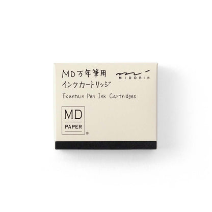 MD Cartridge for MD Fountain Pen Black