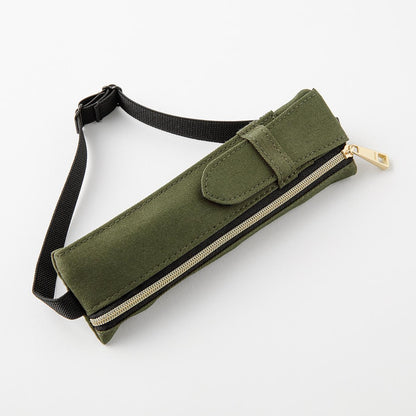 Book Band Pen Case (B6 - A5) Khaki