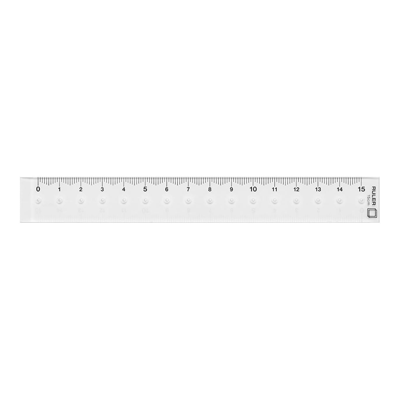 CL Ruler (15cm) Clear