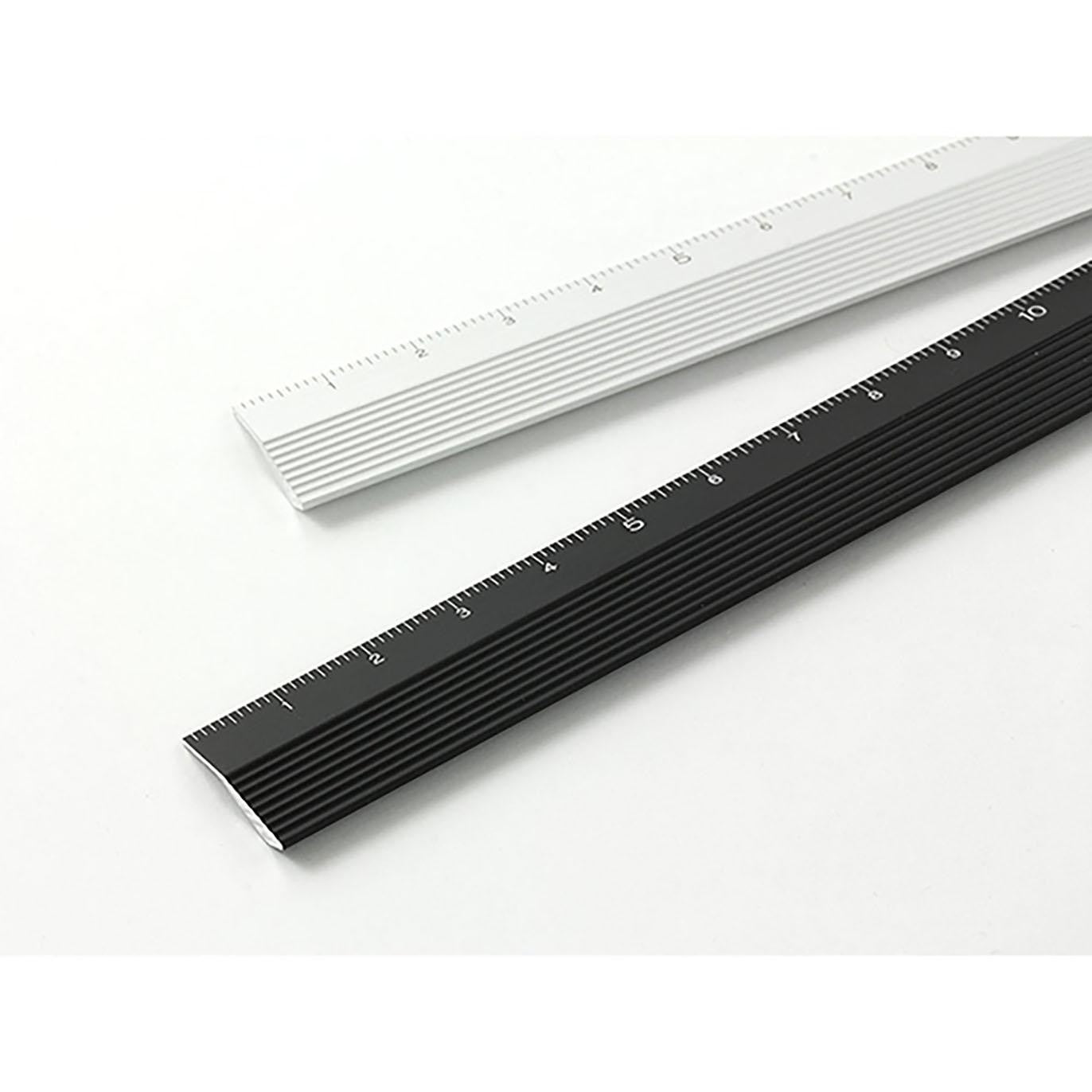 Aluminum Ruler 15cm Black