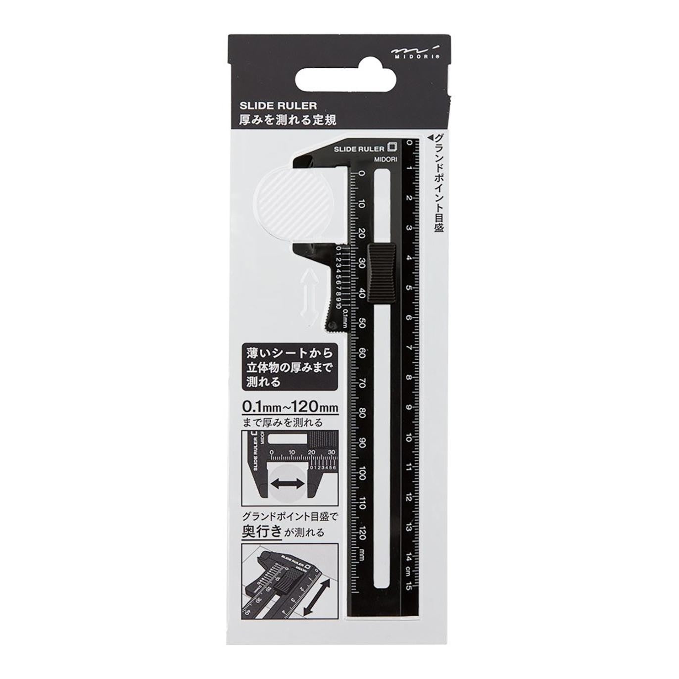 CL Thickness Ruler Black