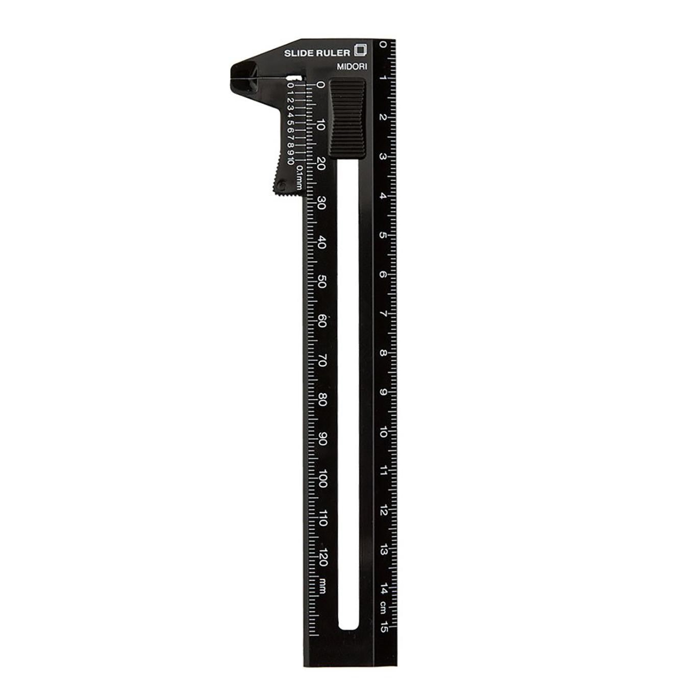CL Thickness Ruler Black