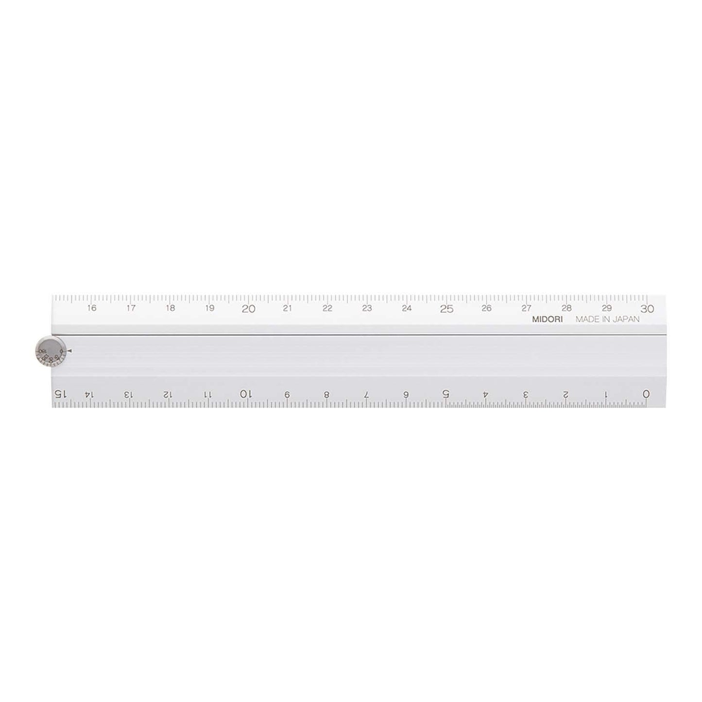 Aluminum Multiple Ruler (30cm) Silver A