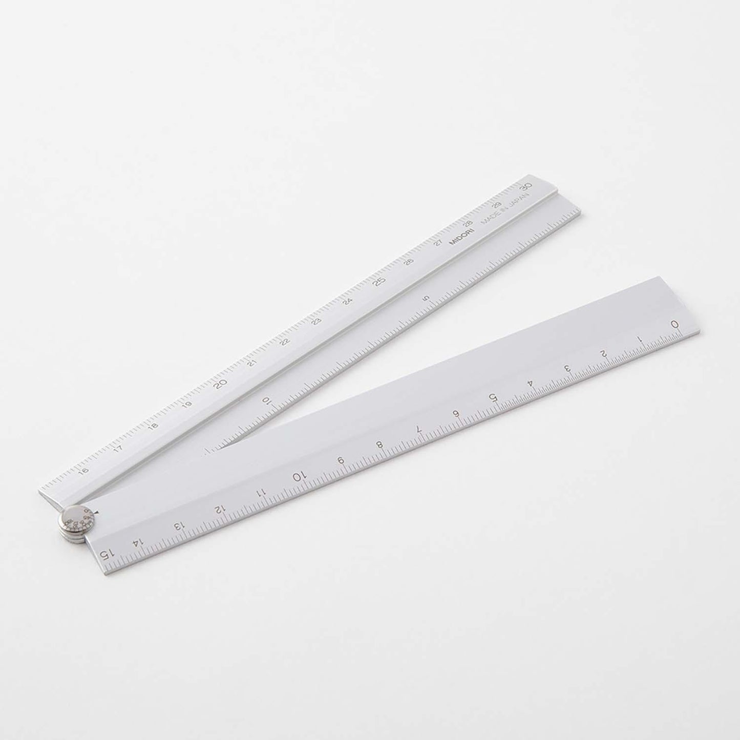 Aluminum Multiple Ruler (30cm) Silver A