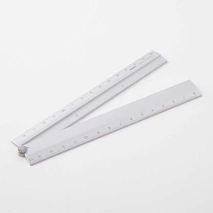 Aluminum Multiple Ruler (30cm) Silver A