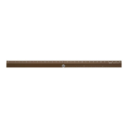 Aluminum Multiple Ruler (30cm) Brown