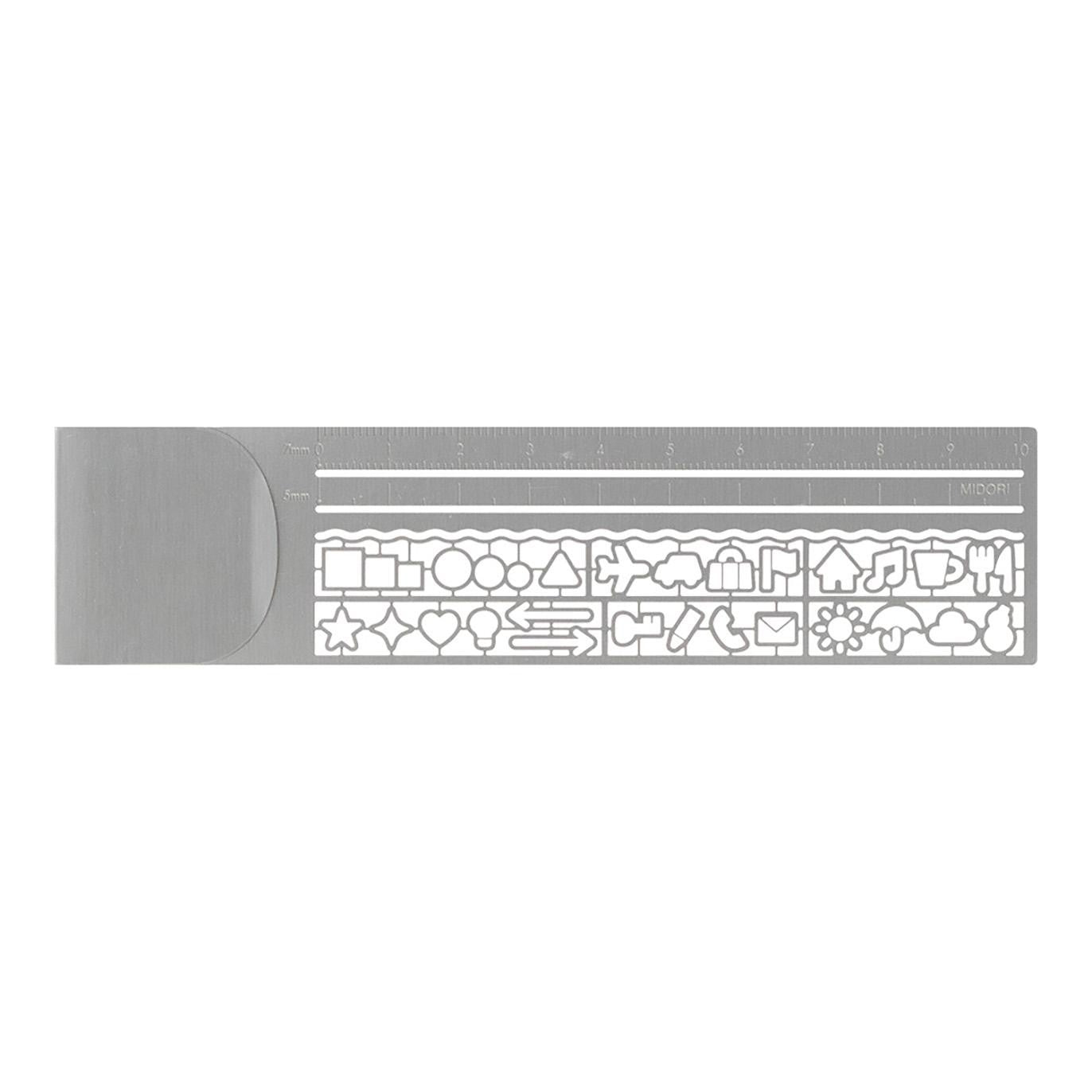 Ruler Silver A Clip