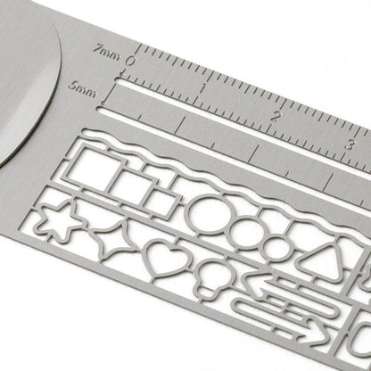 Ruler Silver A Clip