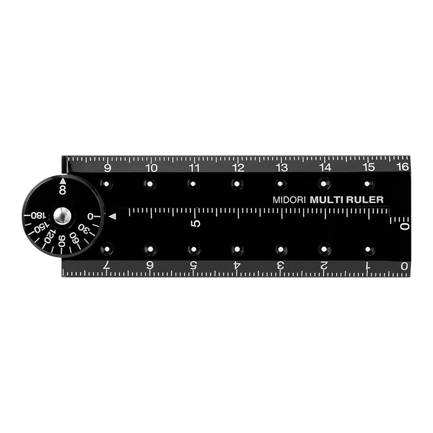 Multi Ruler (16cm) Black A