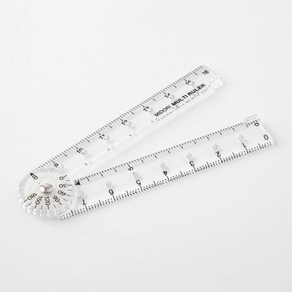 Multi Ruler (16cm) Clear A