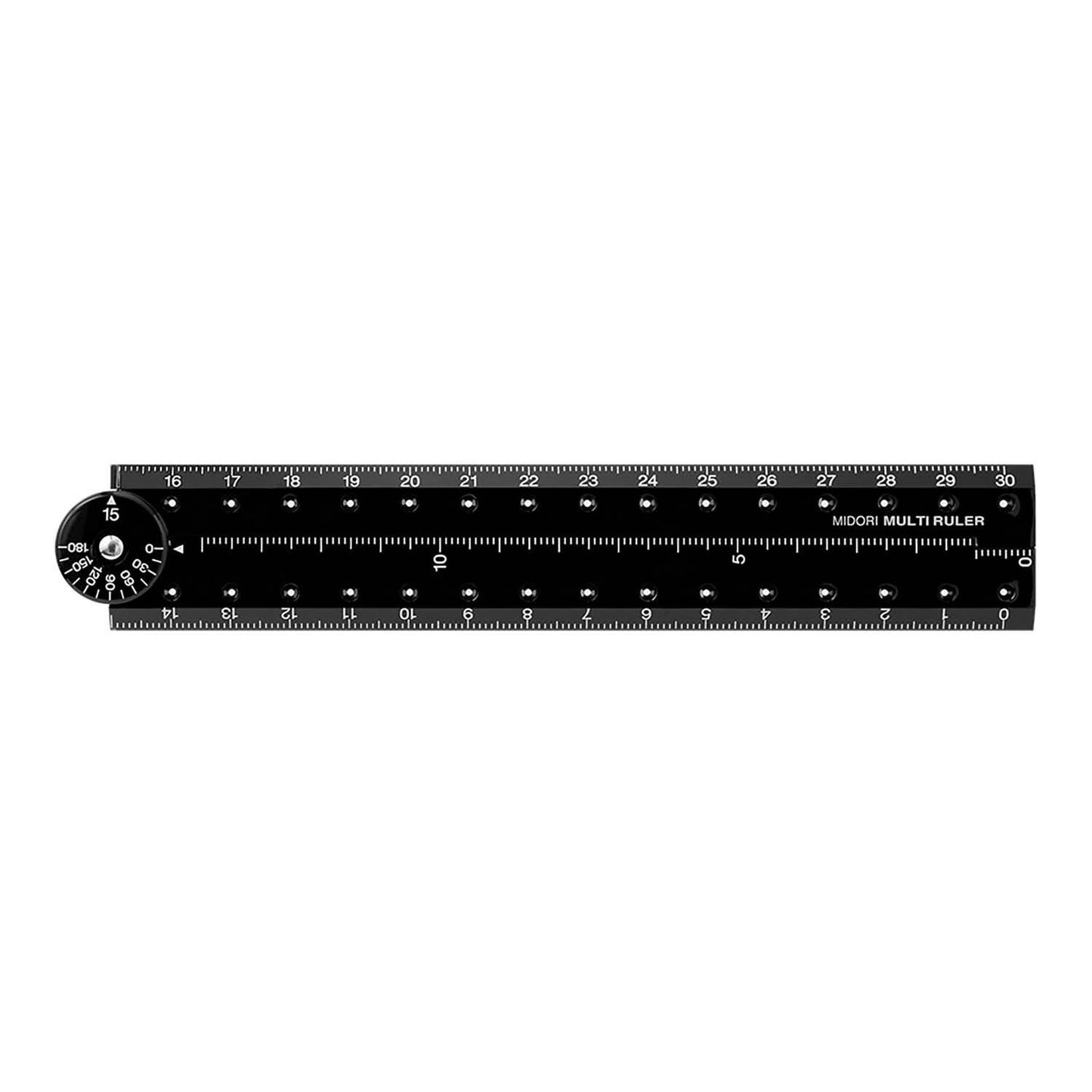 Multi Ruler (30cm) Black A