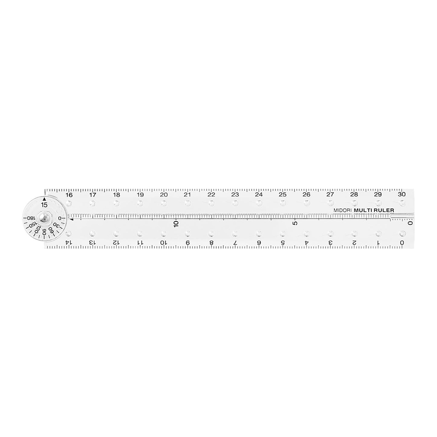 Multi Ruler (30cm) Clear A