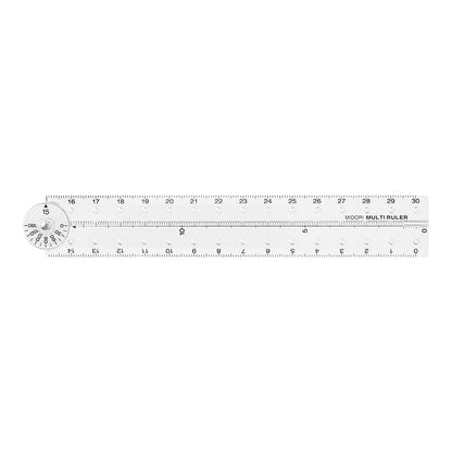 Multi Ruler (30cm) Clear A