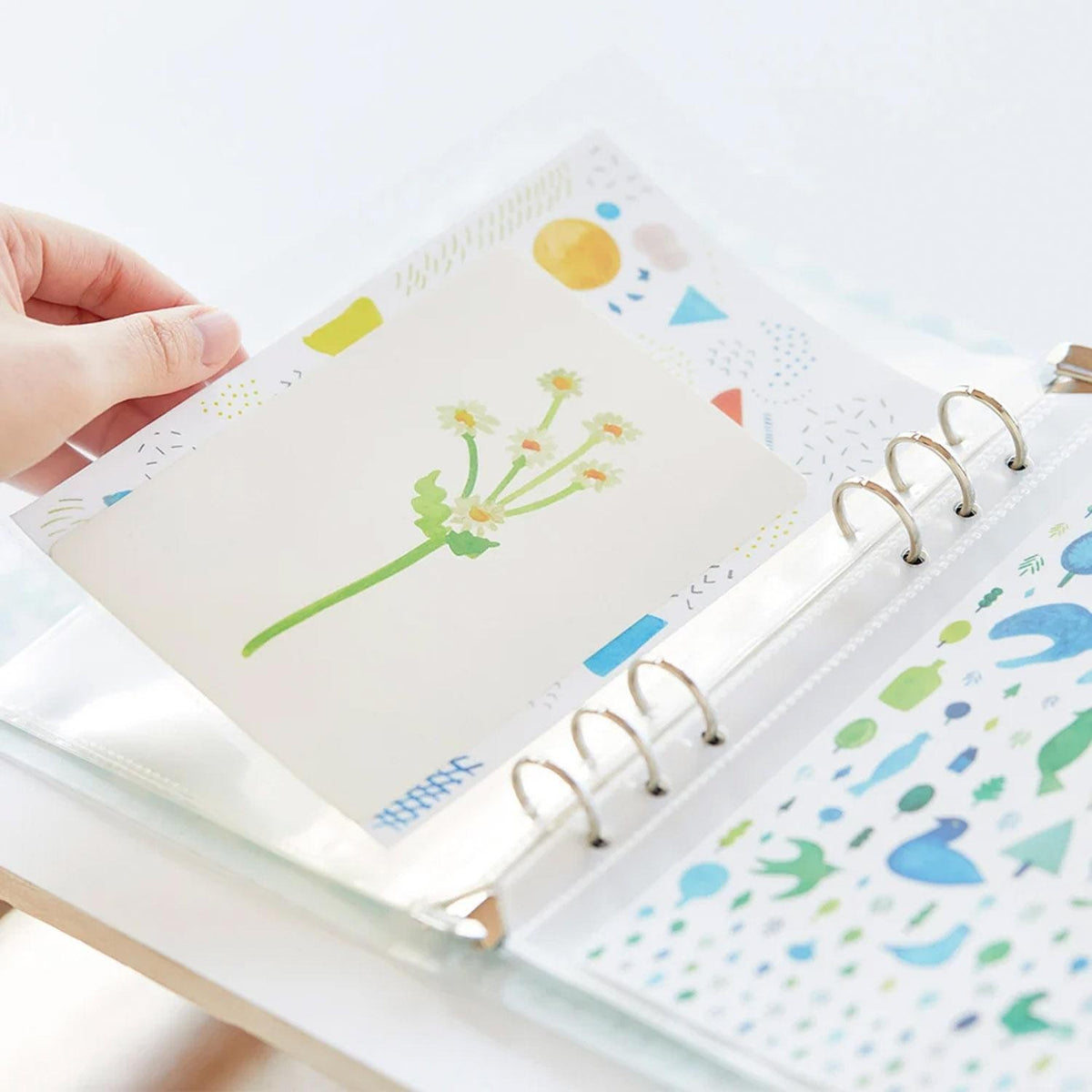 KING JIM Refill for Sticker Binder File