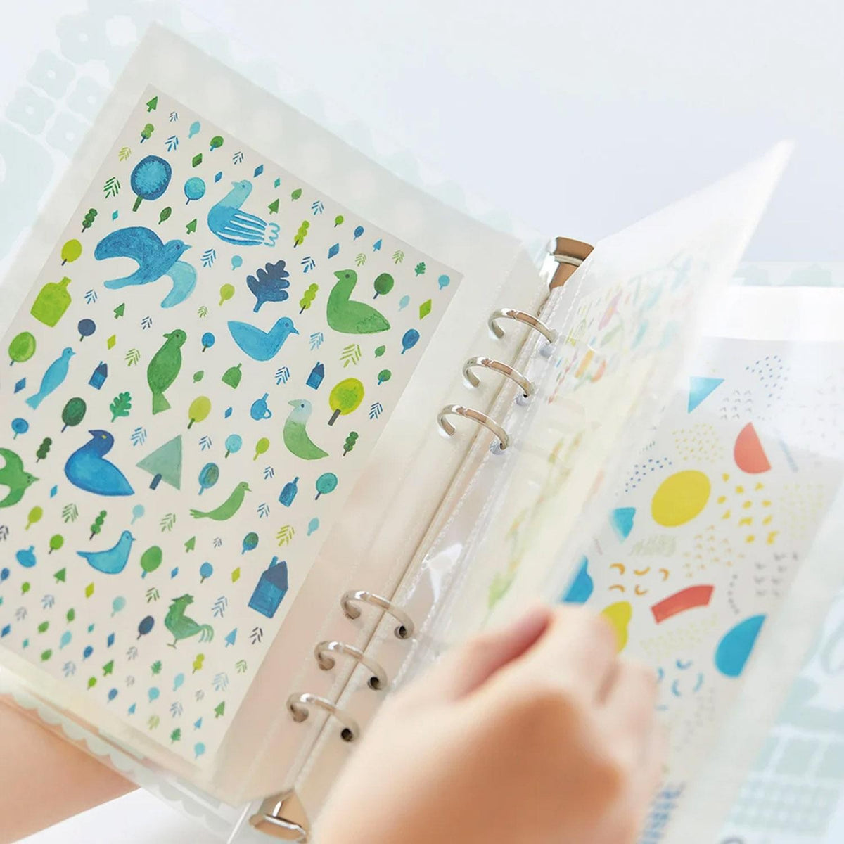 KING JIM Refill for Sticker Binder File
