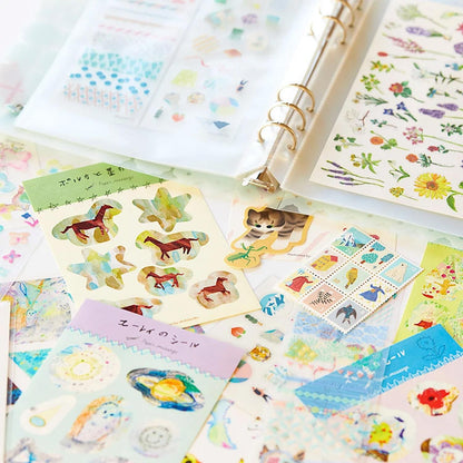 KING JIM Refill for Sticker Binder File