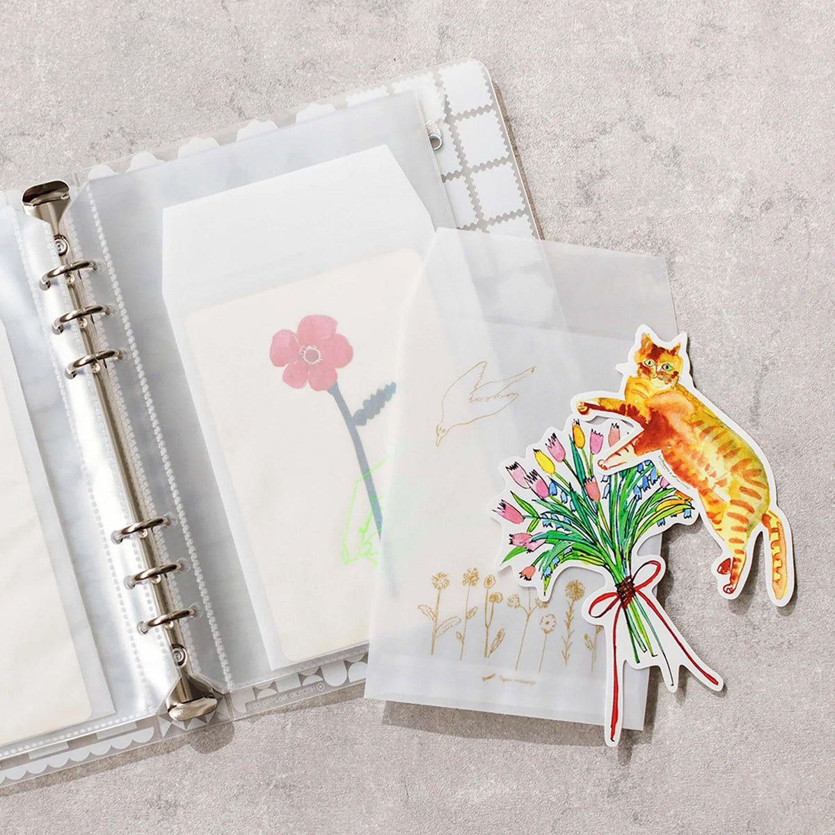 KING JIM Refill for Sticker Binder File