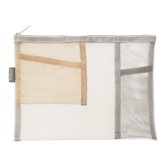 Pen & Tool Pouch Mesh Grey