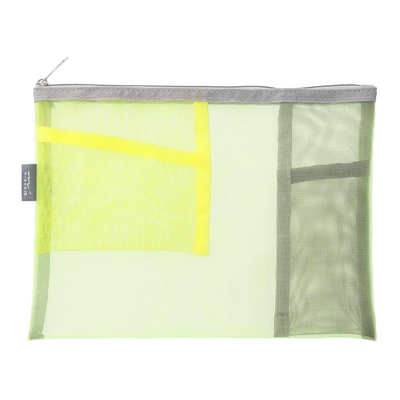 Pen & Tool Pouch Mesh Yellow Green