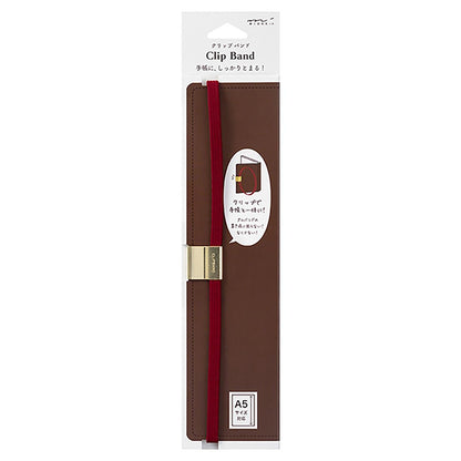 Clip Band (A5) Bordeaux