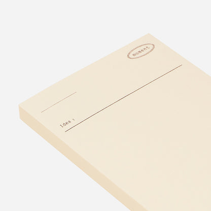 Einfacher Notizblock - Moment Memo