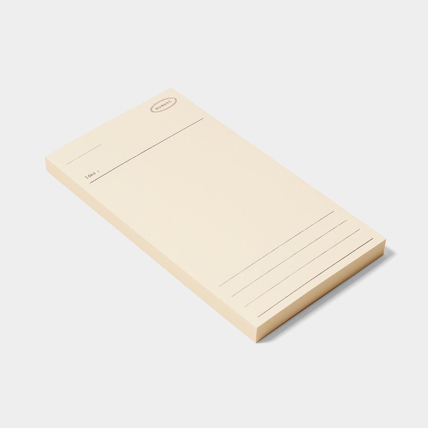 Einfacher Notizblock - Moment Memo