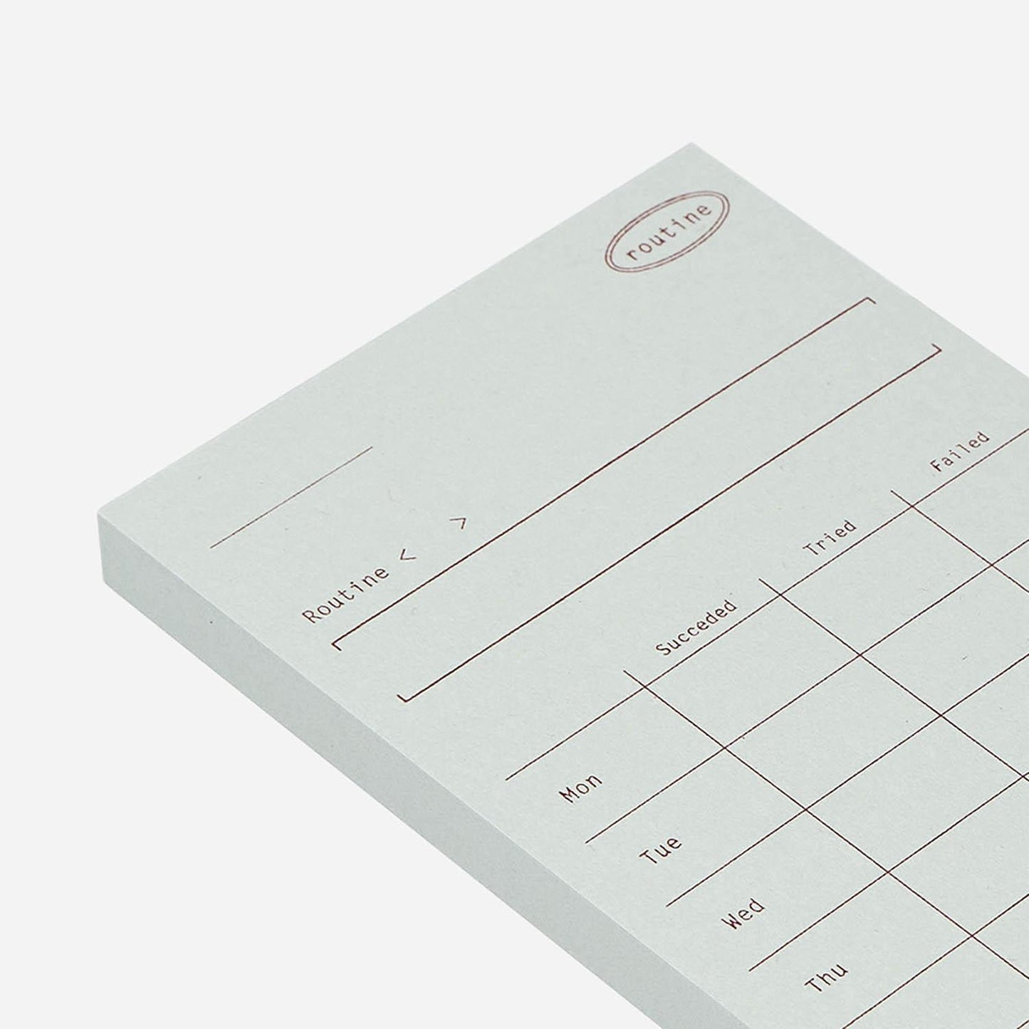 Einfacher Notizblock – Moment Routine Memo