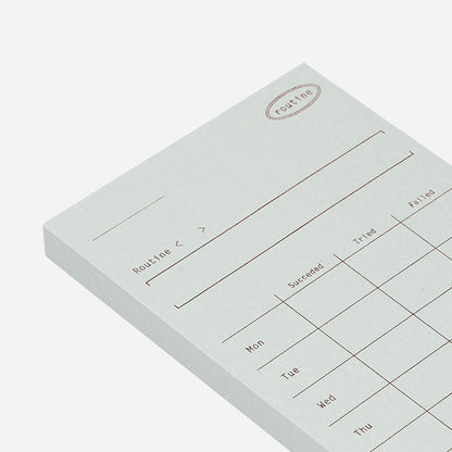 Einfacher Notizblock – Moment Routine Memo