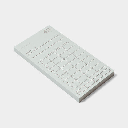 Einfacher Notizblock – Moment Routine Memo