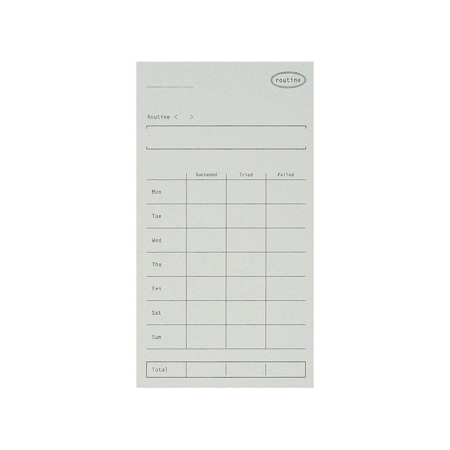 Einfacher Notizblock – Moment Routine Memo