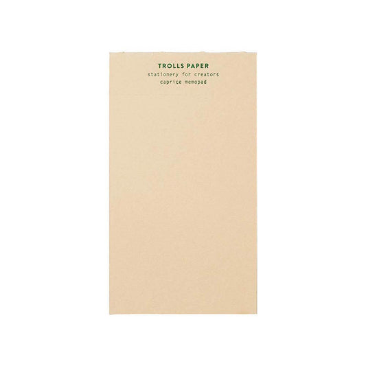 Caprice Memo Pad - Beige