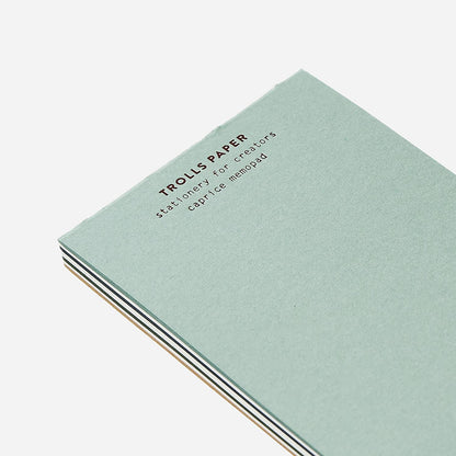 Caprice Memo Pad - Turquoise